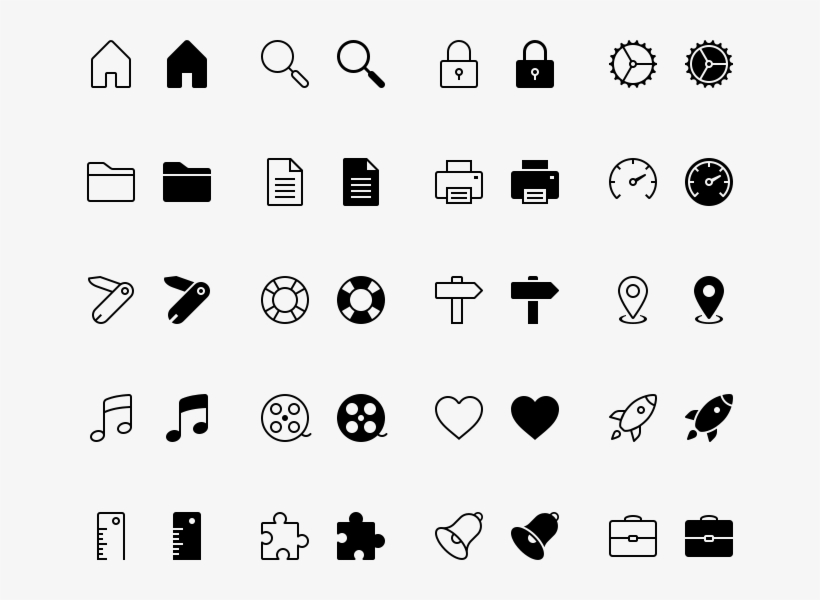 Как выглядят значки карты Pack Preview - Tab Bar Icons Transparent - Free Transparent PNG Download - PNGke