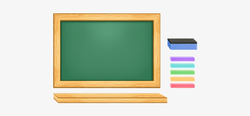 An Array Of Green Blackboard Blackboard Ch - กระดานดำ Png, transparent png #3578037