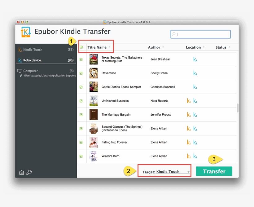 Transfer Books Between Kobo Ereader - Kobo Ereader, transparent png #3578764