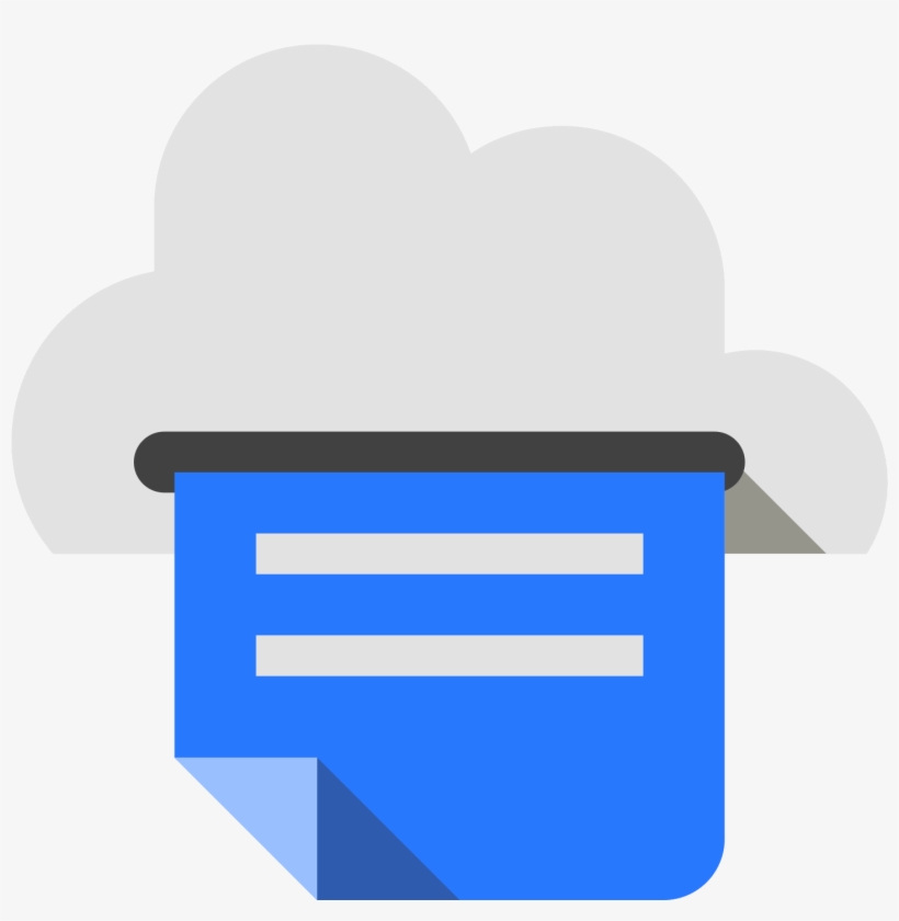 Google Cloud Print Icon Free Download Png And Vector - Google Cloud Print, transparent png #3579161