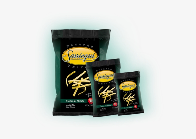 Cintas De Patatas Fritas En Aceite De Oliva Virgen - Patatas Cintas En Aove Bolsa 500 Gr. Sarriegui, transparent png #3580141