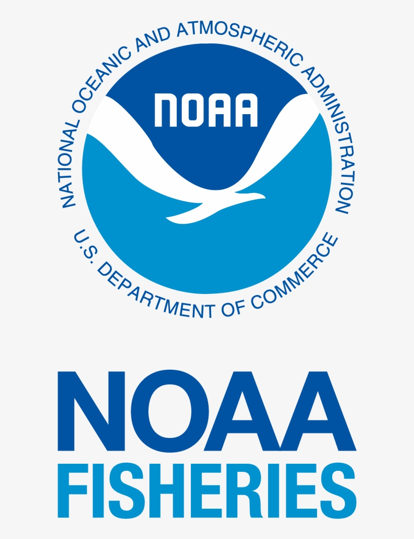 Noaa Fisheries Logo Vertical - Noaa Fisheries Logo, transparent png #3580411