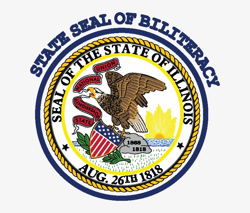 State Seals - State Of Illinois Seal, transparent png #3581499