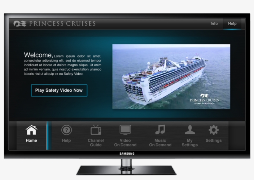 Jmollet Design Princess Cruises Pes - Design, transparent png #3581562