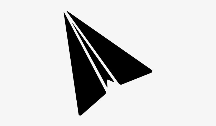 Sharp Paper Airplane Vector - Paper Airplane Vector, transparent png #3582769