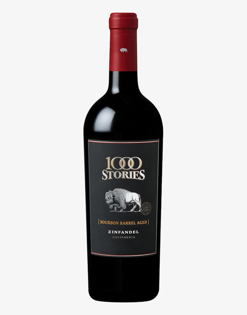 Zinfandel - 1000 Stories - Zinfandel Bourbon Barrel Aged 2015, transparent png #3582927