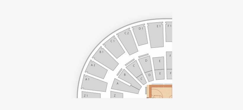 Arizona State Basketball Seating Chart, transparent png #3582947