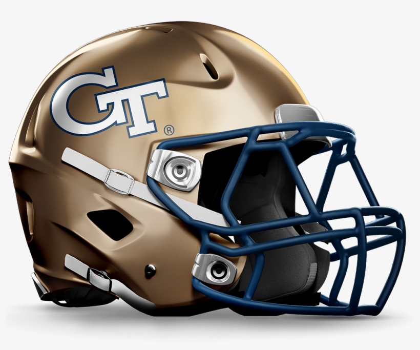 Georgia Tech Football Gameday Central - Utah State Football Helmet, transparent png #3583463