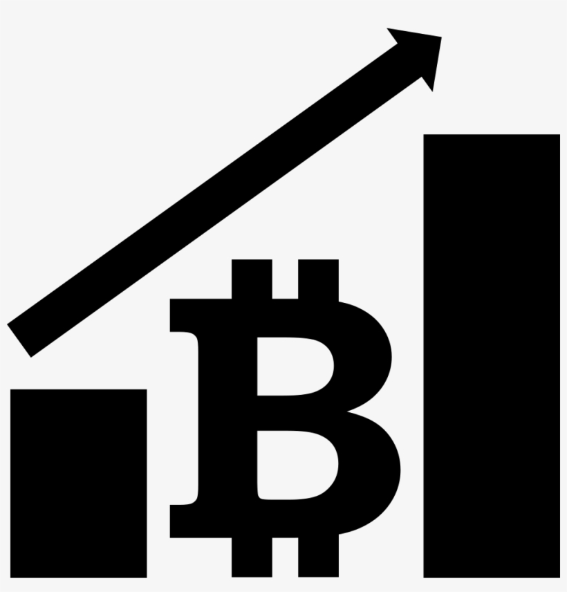 Bitcoin Graphic With Up Arrow Comments - Icon, transparent png #3583525