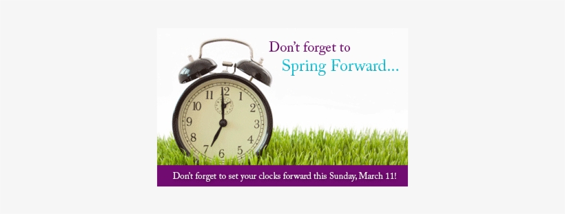 Spring Forward » Spring Forward - Change Your Batteries Smoke Detector, transparent png #3583622