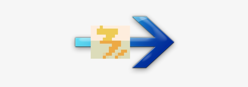 Electric Arrow - Graphic Design, transparent png #3583623