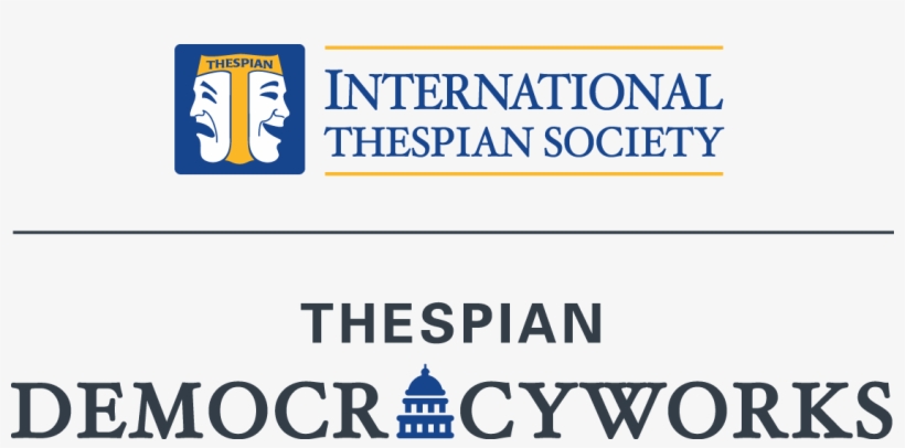 Its 4c Pos Democracyworks Logo - International Thespian Society, transparent png #3583740