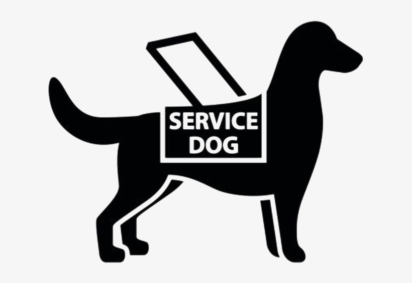 Service Dog - Transparent Dog Heart Png, transparent png #3583995