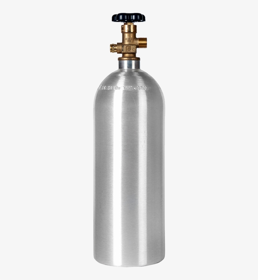 Beverage Elements 5 Lb Co2 Cylinder Aluminum New - 5lb Co2 Tank, transparent png #3584094