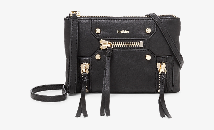 Botkier Logan Covertible Wristlet/ Crossbody In Black/, transparent png #3584256