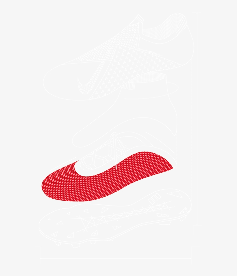 Seamless "quad-fit" Mesh Hugs Your Foot Without Constricting - Polka Dot, transparent png #3584960