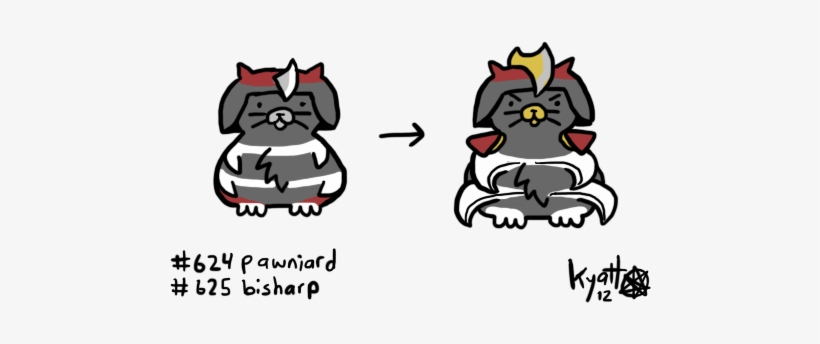Pawniard And Bisharp Are Named After Chess Pieces, - Internet, transparent png #3584985