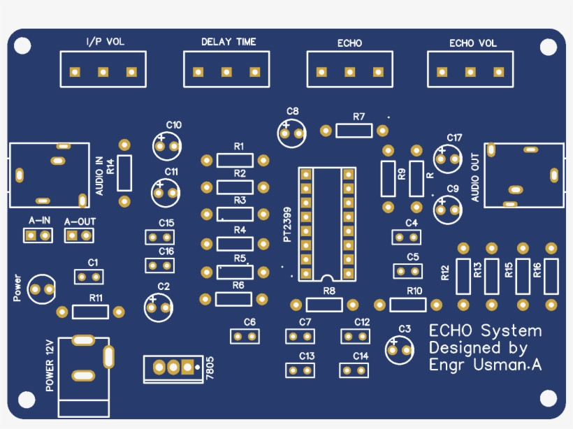 Echo Sound Pcb Live Echo Sound Systemfor More Details - Make A Live