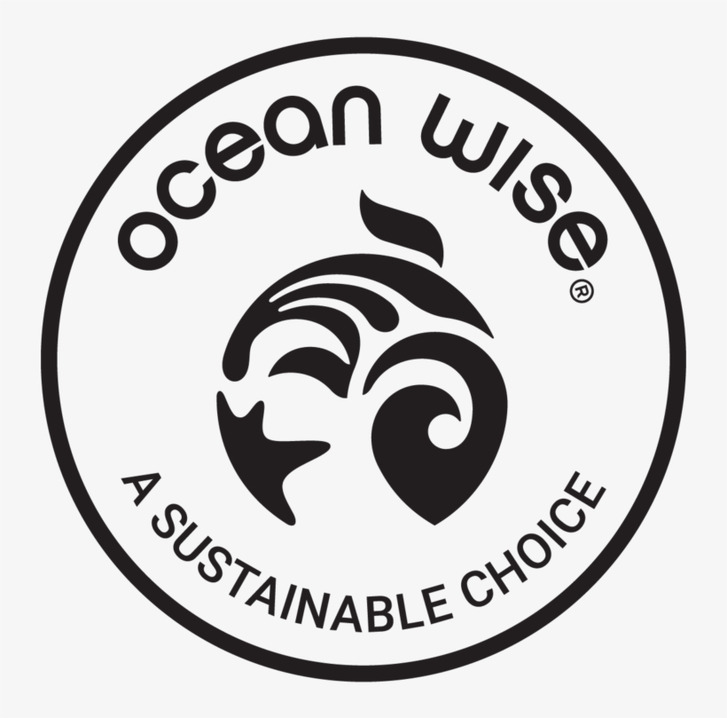 Ocean Wise W Seafood Logo Rgb K - Ocean Wise, transparent png #3586042
