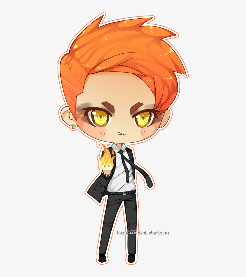 More Like One Shot - Hyuk Vixx Chibi, transparent png #3586091