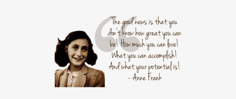 Anne Frank Diary Quotes Holocaust, transparent png #3586349