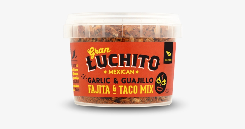 Garlic & Guajillo Fajita & Taco Mix - Gran Luchito Tomatillo Salsa 300g, transparent png #3586801