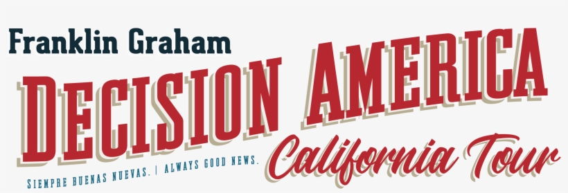 Logo Png - Franklin Graham Decision America, transparent png #3586913