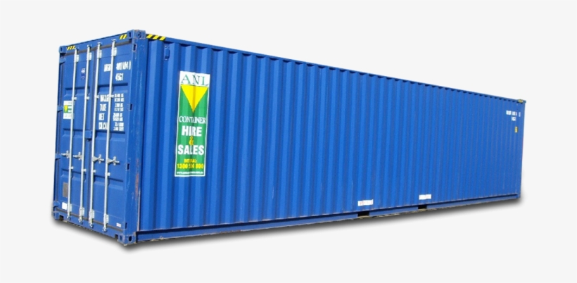 40ft Storage Containers - 40 Ft Container Png, transparent png #3587042