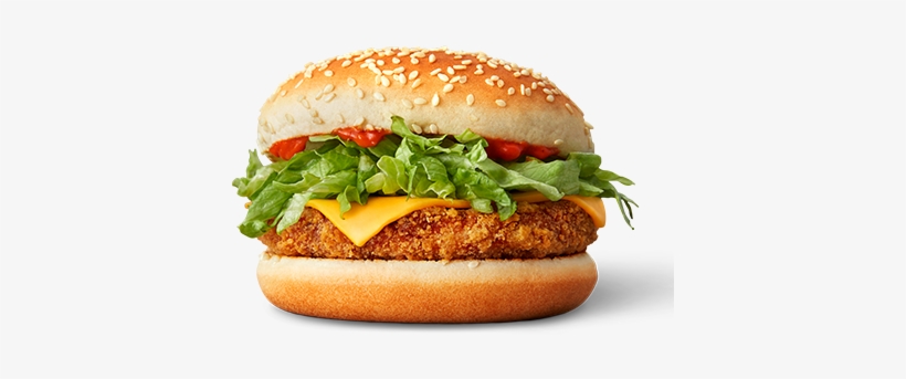 Mcdonald's Spicy Vegetable Deluxe, transparent png #3587149