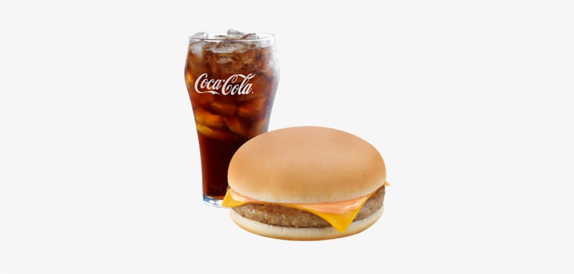 Cheesy Burger Mcdo - World Of Coca-cola, transparent png #3587507