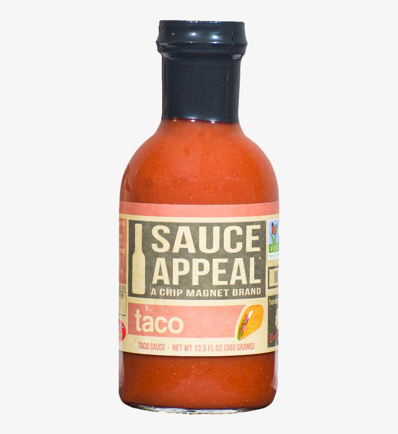 Taco - Chip Magnet Salsa Sauce Appeal Sauce Jalapeno Pepper, transparent png #3587959
