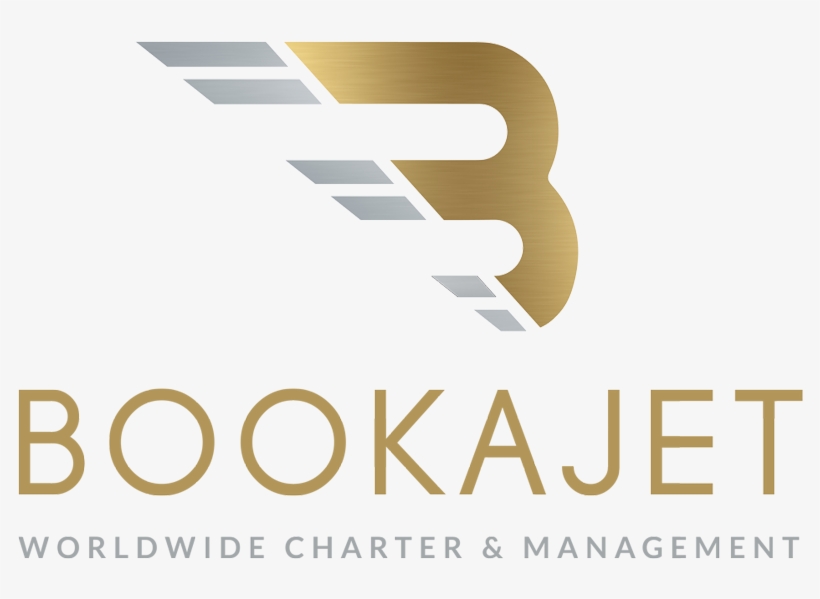 Uk Private Jet Charter Service For Personal & Business - Bookajet Logo, transparent png #3588002
