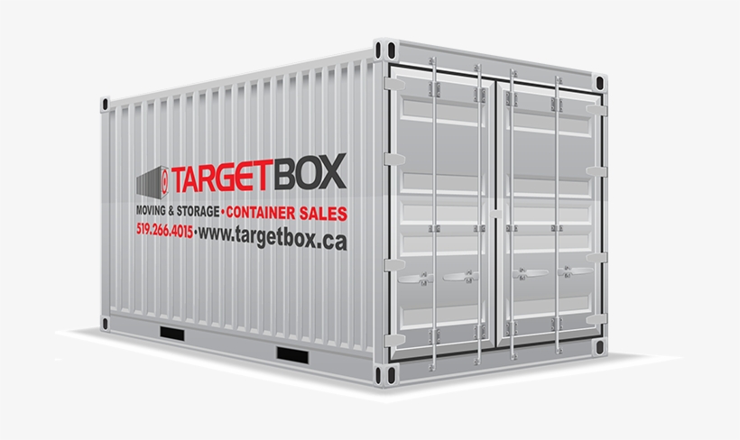 20 Feet Container Unit - Intermodal Container, transparent png #3588045