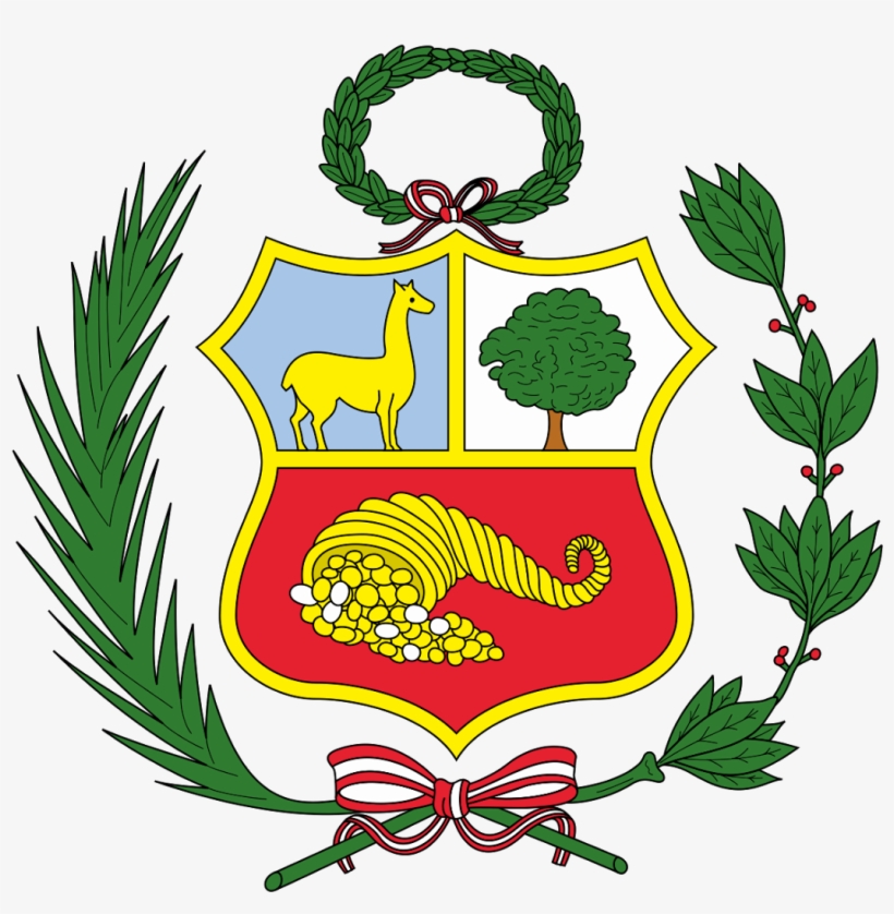 Escudo Perú Logo Vector - Escudo Del Peru Png, transparent png #3588085