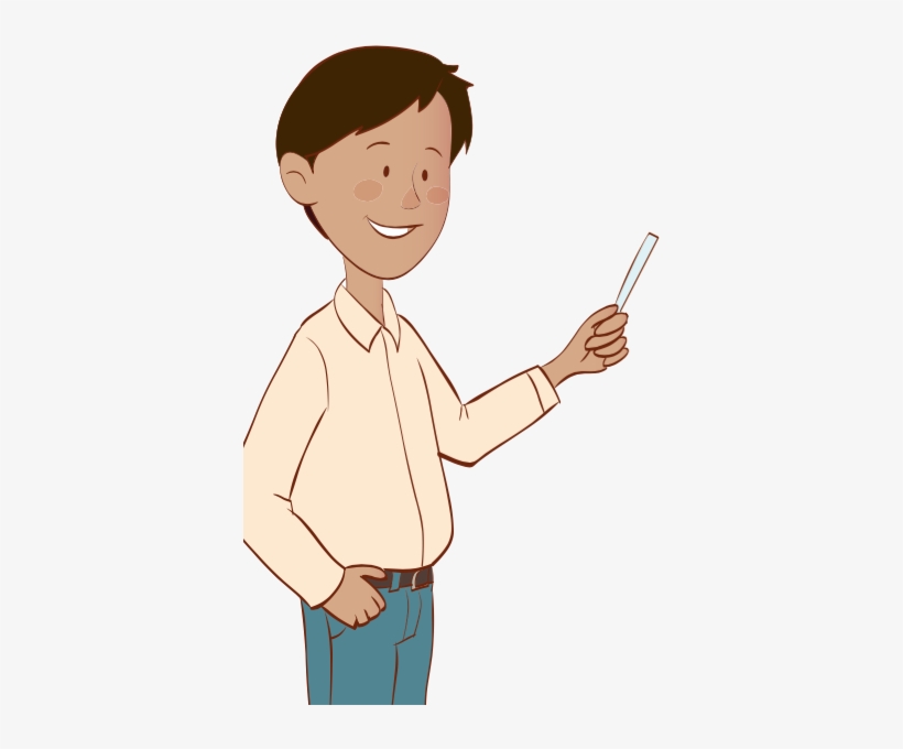 Maestro Con Puntero - Maestro De Lectura, transparent png #3588276