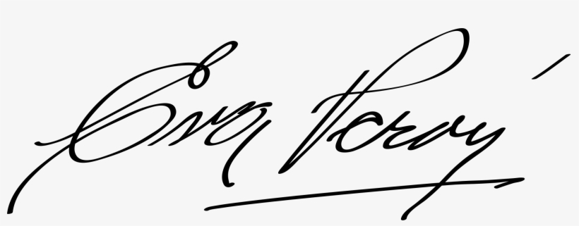 Firma De Eva Duarte De Perón Firma - Eva Peron Signature, transparent png #3588348
