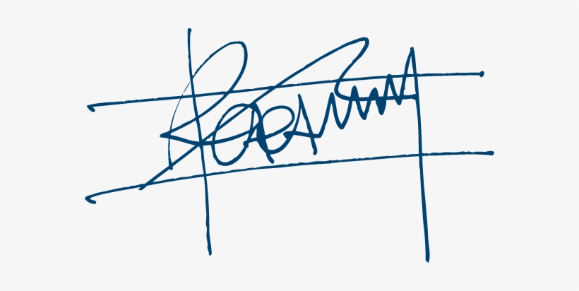 Firma Rc - Signature, transparent png #3588504