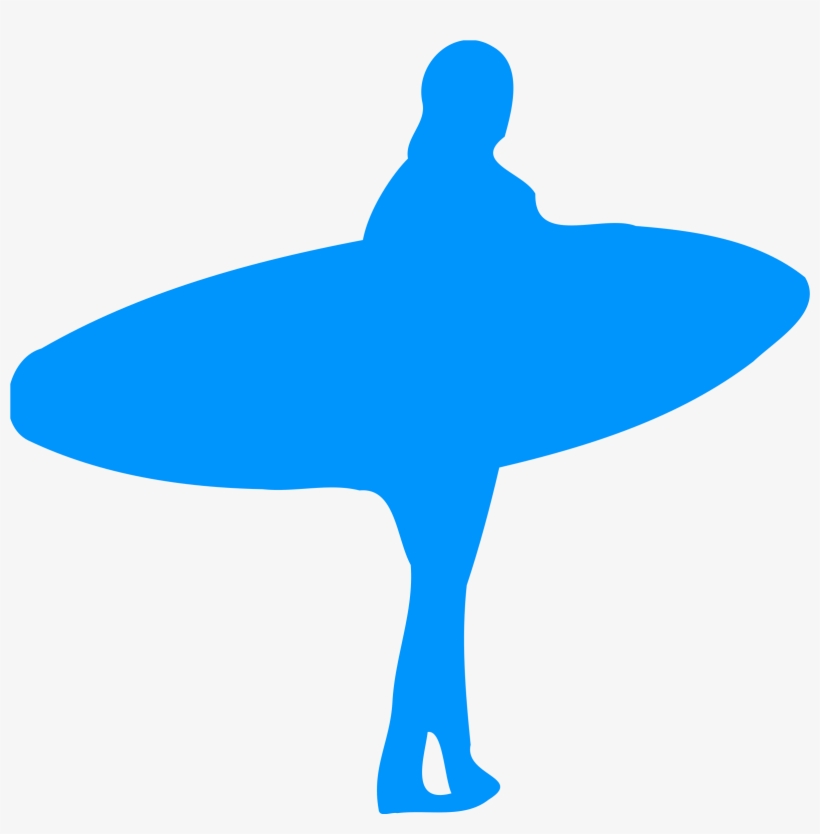 This Free Icons Png Design Of Silhouette Surf 01 - Free Transparent PNG ...