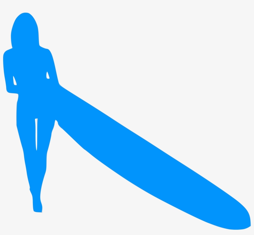 This Free Icons Png Design Of Silhouette Surf 02, transparent png #3589038