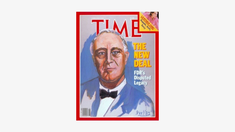 Fdr New Deal - 1982 Magazine Front Page, transparent png #3589773
