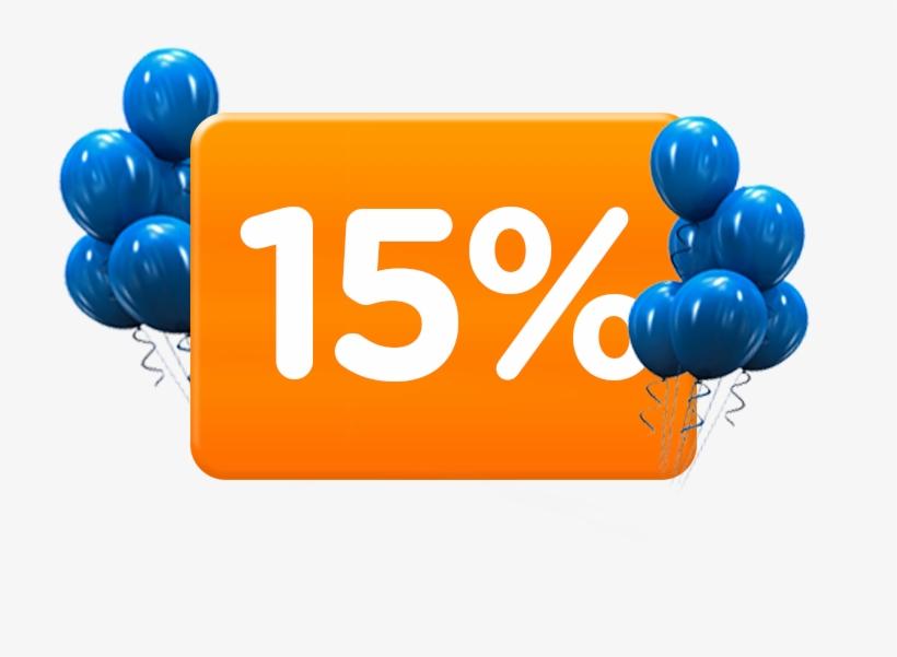 Ganhe 15% De Desconto Para Comprar Qualquer Produto - Product, transparent png #3589983