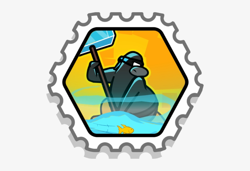 Wave Boost Stamp - Club Penguin Sos 60 Stamp, transparent png #3590341