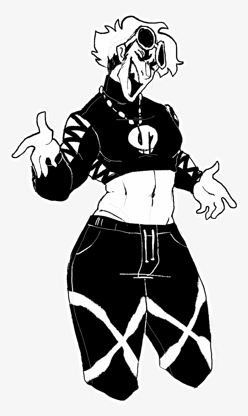 Smth Kept Chanting At Me “guzma In A Crop Top Guzma - Guzma In A Crop Top, transparent png #3590736