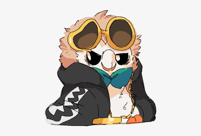 Boid , - Rowlet Sunglasses, transparent png #3591095