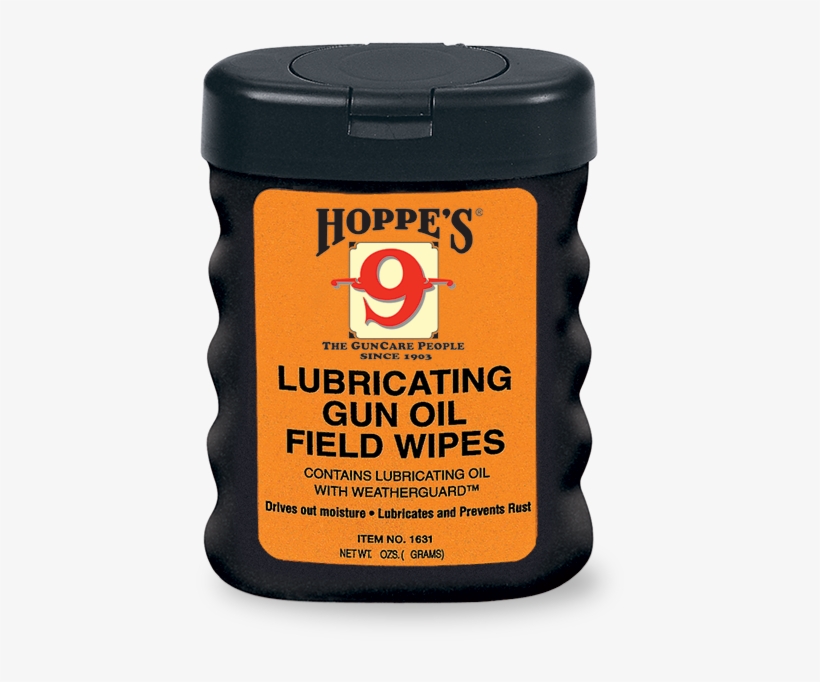 Hoppes 1631 Gun Oil Field Wipes 3" X 5", transparent png #3591180