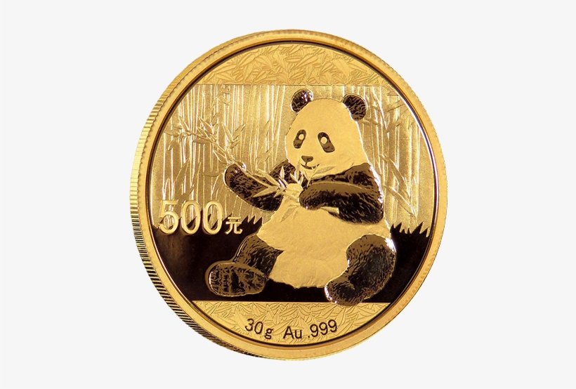 China Panda Gold Coin - Chinese Gold Panda, transparent png #3591268