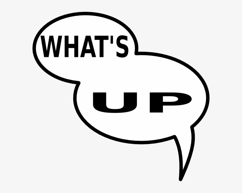 Whatsup Clip Art - Whats Up Clipart, transparent png #3592031