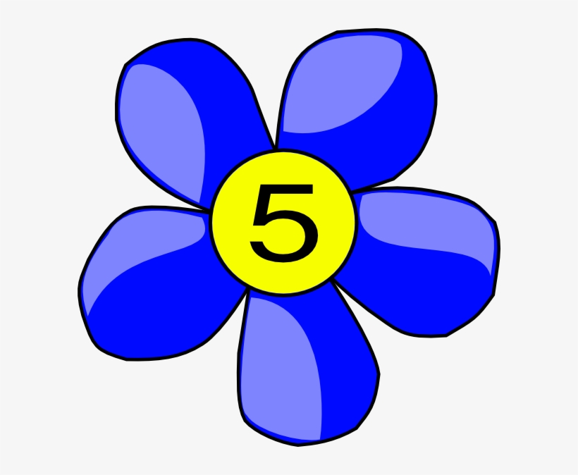 How To Set Use Blue Flower Svg Vector, transparent png #3592134