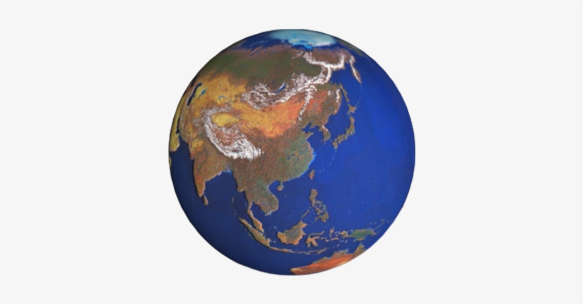 The Earth Is Covered By A Thin Crust Of Solid Rock - Earth Crust Animation, transparent png #3592707