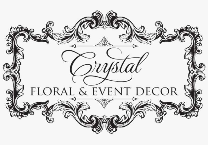 Crystal Floral Better Software Company - Mandap Black & White, transparent png #3592767